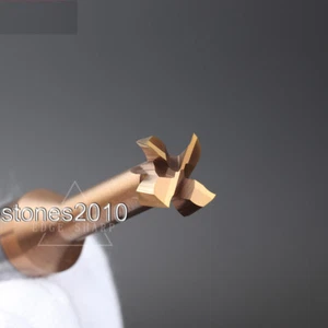 Solid Carbide T Slot Cutter Cutting Dia 4mm 0.5/1/1.5/2/2.5/3/4mm Face width - Picture 1 of 2