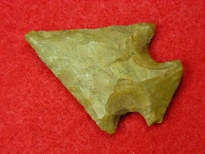 JASPER PERKIOMEN 1 7/8" PENNSYLVANIA Authentic Indian Relics - Picture 1 of 17