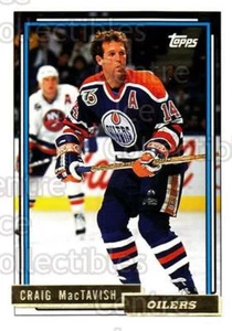 1992-93 Topps Gold #336 Craig MacTavish - Picture 1 of 1