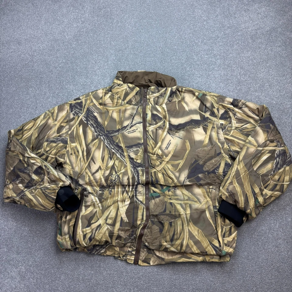 Chaqueta RealTree Mujer Grande Marrón Ropa de Trabajo Caza Camuflaje Forrada Aislada Dama Foto 1 de 4