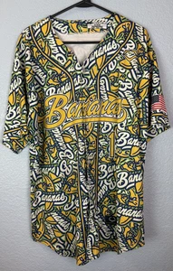 Camiseta deportiva Savannah Bananas para hombre XL MLB de béisbol con estampado Evoshield - Imagen 1 de 10