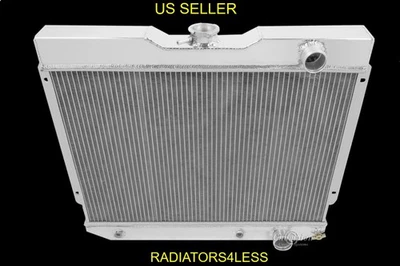 NUEVO RADIADOR CHAMPION 4 FILAS TODO ALUMINIO CHEVY BELAIR BEL AIR 1965 Foto 1 de 3