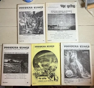 Lot Of 5 The News Miscellany of Fortean Curiosities & Fortean Times 1977 - Picture 1 of 11