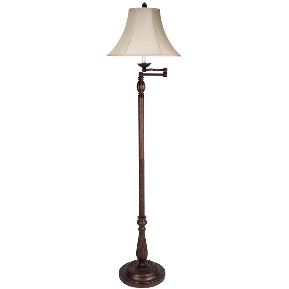 CAL Lighting & Accessories BO-581SWFL Signature Floor Lamp Antique Rust - Image 1 of 1