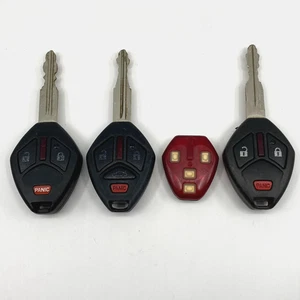 Lot x 4 MITSUBISHI Key Fob RHK Remote - G8D-620M-A  Mix - OEM Tested Worn Pods - Picture 1 of 11