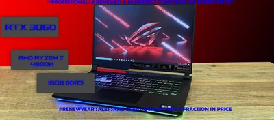 ROG Strix (2021) G15 Ryzen 7 4800 - 16GB DDR5 512GB SSD RTX 3060-8gb  - Image 1 of 2