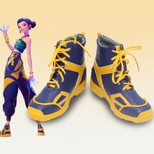 KPop Demon Hunters HUNTRIX Popstar Zoey Cosplay Shoes Lace-up Ankle Boots New - Picture 1 of 6