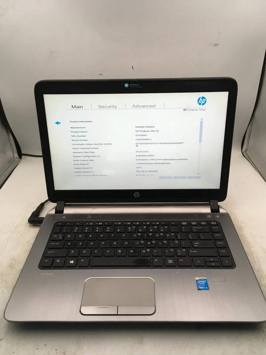 HP ProBook 8 GB RAM PC 500-749 GB Hard Drive Capacity Laptops