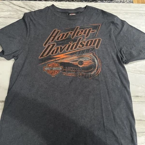 Harley-Davidson Hemd Herren Large 2019 / Rock City / Little Rock Arkansas / Schiefergrau - Bild 1 von 7