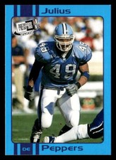 Julius Peppers 2002 Press Pass JE Old School  Card #OS2 North Carolina