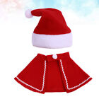2 Pcs Pet Dog Cat Christmas Outfits Pet Adjustable Christmas Santa Hat