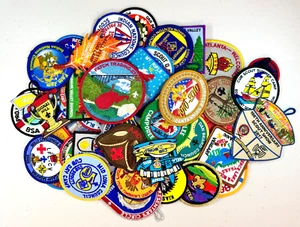 Embroidered Patch Lot - (115 pieces) Boy Scouts - Military - Motorcycle - Auto - Picture 1 of 3