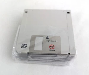 3.5in Floppy Disks, Apple, High Density, Set of 10 - Used, Free Shipping - Afbeelding 1 van 3