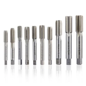 HSS Imperial Thread Plug Tap UNC UNF UNS UNEF 3/8" 1/2" 9/16" 5/8" 3/4" 7/8" - Picture 1 of 8