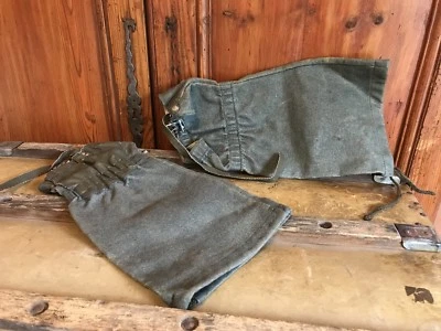 Segunda Guerra Mundial Vietnam Militar Sueco Motocicleta Polainas Muñeca Guante Protector BUTTIKER  Foto 1 de 4