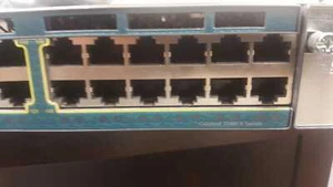 Cisco Catalyst 3560 X WS-C3560X-24TS 24-Port Gigabit Switch ios 15 upgraded - Bild 1 von 5