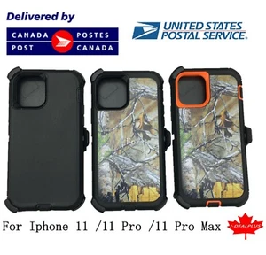 Per iPhone 11 /11pro /11Pro Max fondina/custodia robusta (clip si adatta a Otterbox Defender) - Foto 1 di 30