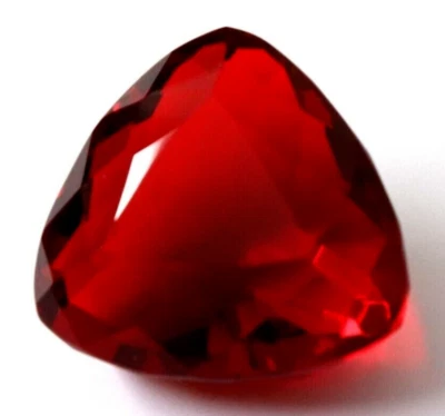 AAA+ Large Red Topaz 72.40 Ct. Trillion Cut Loose Gemstone for Ring & Pendant - Image 1 of 4