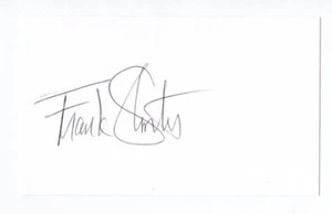 Frank Shorter Signed 5x3 Autographed Index Card IDC 1972 Olympics #01 - Picture 1 of 1