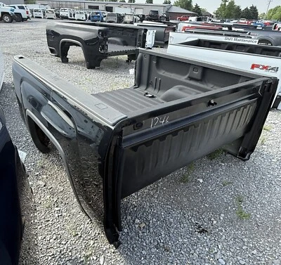 2018 GMC SIERRA DENALI 1500 卡车床 5 英尺 9 英寸裸盒 14 15 16 17 18 黑色-8555 — 第 1/4 张图片