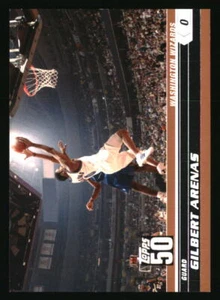Gilbert Arenas 2007-08 Topps #21 BASKETBALL Card - Picture 1 of 2