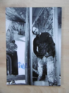 Tal R Autogramm signed 15x21 cm Ausstellungskarte s/w - Picture 1 of 1