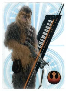 STAR WARS 2016 TOPPS HIGH TEK BASE SW-88 CHEWBACCA FORM 2 PATTERN 2 - Picture 1 of 2
