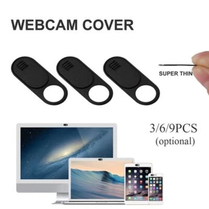 Housse Caméra Obturateur Aimant Coulissant Slider pour Web Ordinateur Portable iPad PC Mac Tablette - Photo 1/13