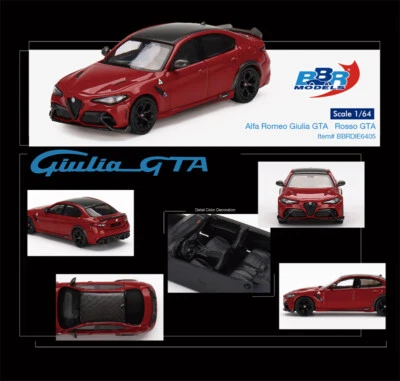 BBR 1:64 Alfa Romeo Giulia GTA Diecast Model Car - Image 1 of 4