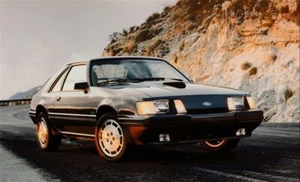 3 Ford Mustang 1984 Coupe factory press photographs - Picture 1 of 3