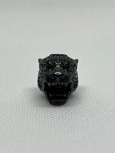 Brass Leopard Lanyard Bead, EDC Paracord Bead. - Picture 1 of 8