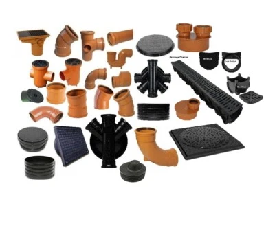 Underground Drainage, Pipes, Fittings, Junctions, Bends & more all in 1 listing - Image 1 of 2