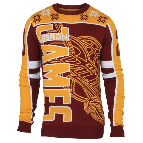 LeBron James (Cleveland Cavaliers) NBA Player Ugly Sweater Cover