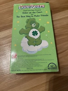 Care Bear VHS Good Luck Bear - Order on the Court & The Best Way to Make Friends - Bild 1 von 4