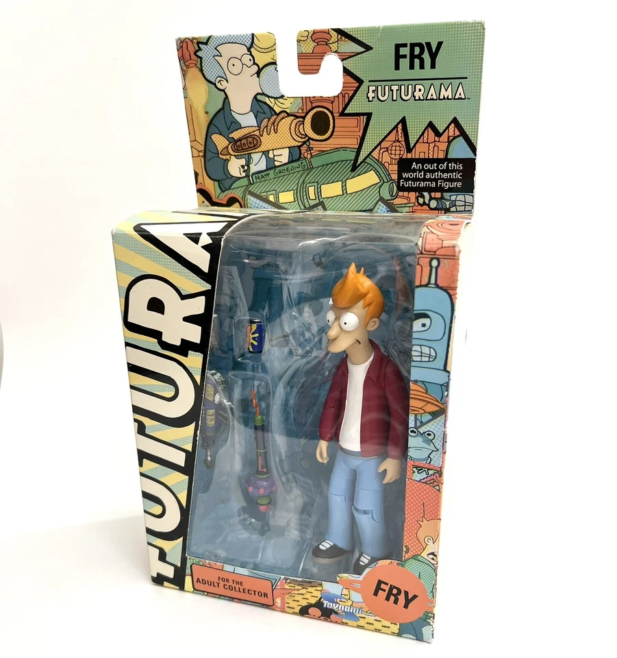 TOYNAMI 系列 FUTURAMA 2009 系列 FRY 动作人物 * 密封 * * — 第 1/4 张图片