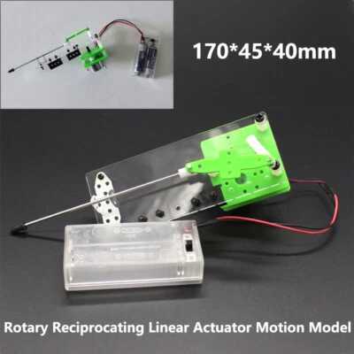 Rotary Reciprocating Linear Actuator Motion Model For Motor Drive Toy Model DIY - Image 1 of 4