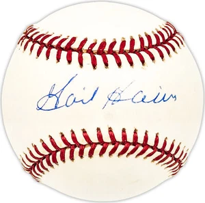 Gail Harris Autographed Official NL Baseball New York Giants Beckett QR #BM25167 - Picture 1 of 5