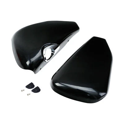 Left & Right Battery Covers Fit For Harley Sportster 883 1200 48 72 Custom 14-22 - Изображение 1 из 4