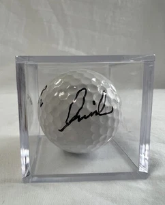 Annika Charlotta Sörenstam Signed Titleist Golf Ball Autographed with Case COA - Picture 1 of 7