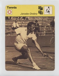 1977-79 Sportscasters Series 25 Lausanne Jaroslav Drobny #25-15