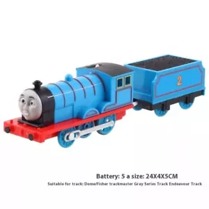 LOOSE TRACKMASTER THOMAS BATTERY MOTORIZED TRAIN- EDWARD + TENDER - Picture 1 of 1