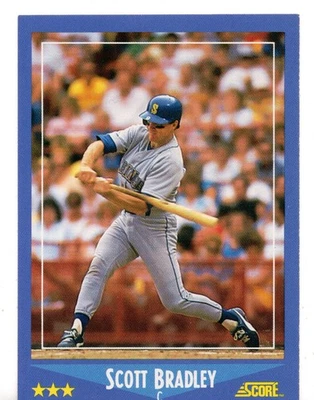 Scott Bradley 1988 Score #151 Seattle Mariners (380) - Image 1 of 2