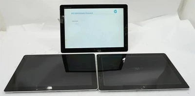 Lote de 3 HP Elite X2 1012 G2 Intel Core i7-7600U 2.80GHz 16GB - Tela rachada - Imagem 1 de 4