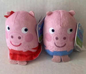 PODPALS Peppa Il Maiale e Giorgio Set di 2 Peluche NUOVI - Foto 1 di 10