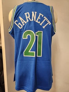 Mitchell & Ness NBA 1995-96 Minnesota Timberwolves Legacy Jersey - Kevin Garnett - Picture 1 of 3