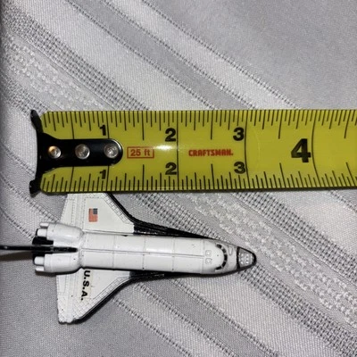 1980s Space Shuttle die cast- 3 1/4" long- Z toys- A148 - Image 1 of 4