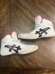 Asics Matflex 7 Wrestling Shoes - White/Diva Pink Size 3.5 - Picture 1 of 10