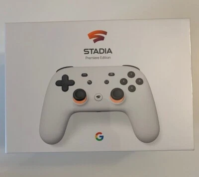 Google Stadia Premiere Edition(White)+Chromecast Ultra(Black), BRAND NEW, SEALED - Image 1 of 4
