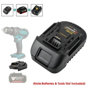 Akku Adapter für Bosch 18V Li-Ion Konvertiere zu Makita 18V Akku Elektrowerkzeug - Bild 1 von 12