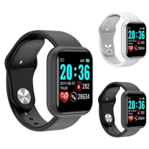 Smart Watch Blood Pressure Bluetooth Sports Tracker Adults Kid's For Android IOS - Picture 1 of 12